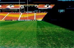 Suncorp Stadium in Brisbane after an Agrispon organic fertiliser program in 2005.
